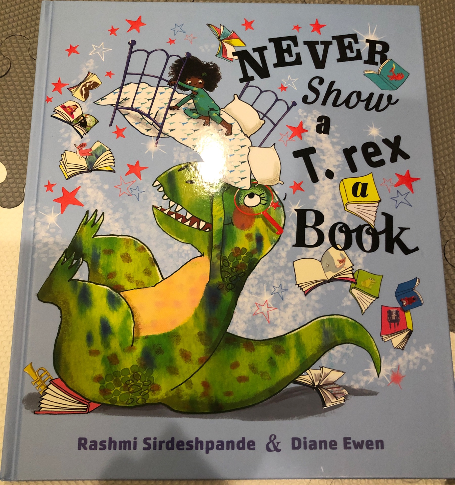 Never Show a T. Rex a Book