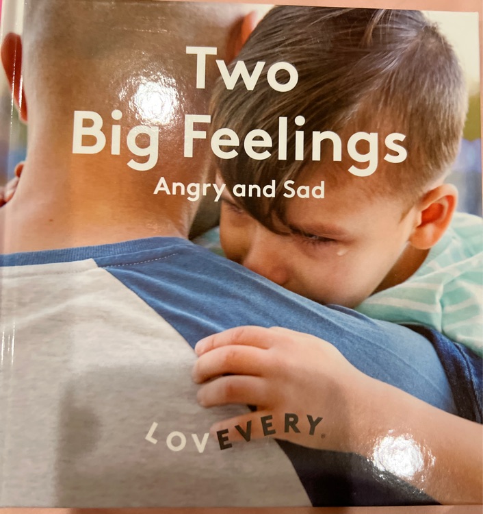 Two big feelings angry and sad