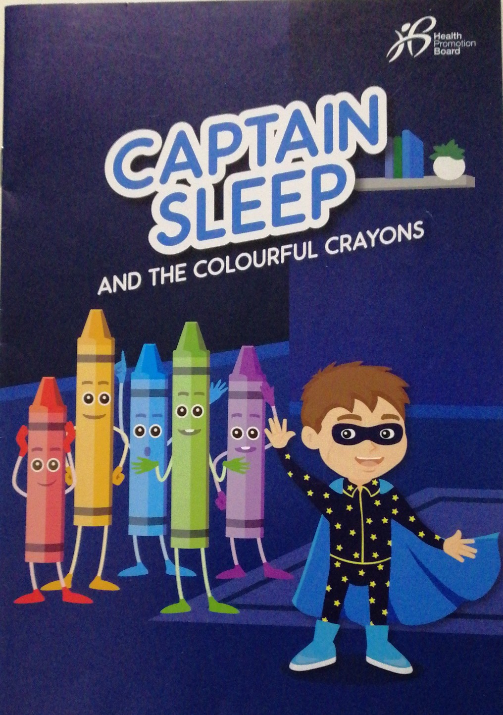 Captain Sleep and The Colourful Crayons