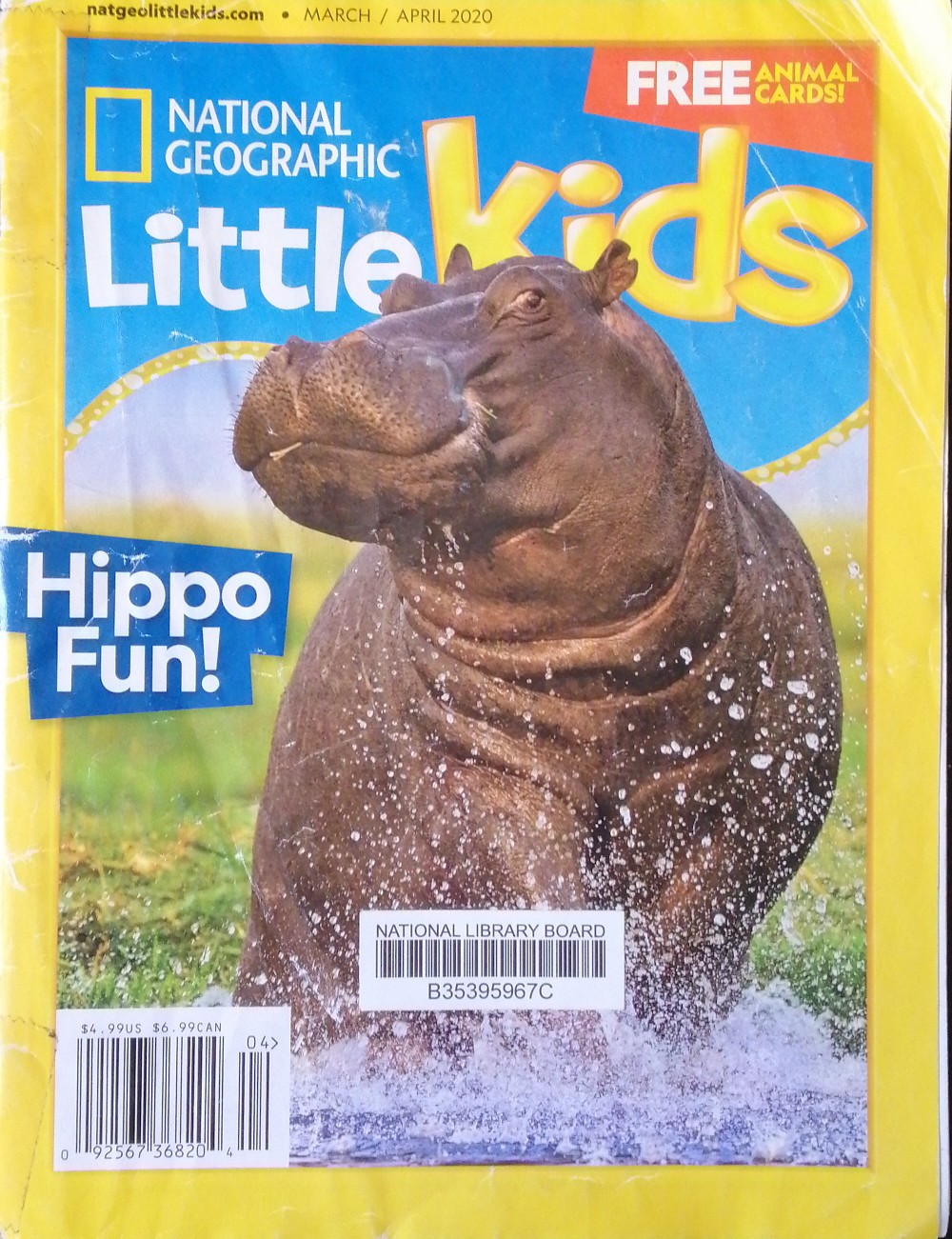 National Geographic Little Kids, Hippo Fun, March / April 2020