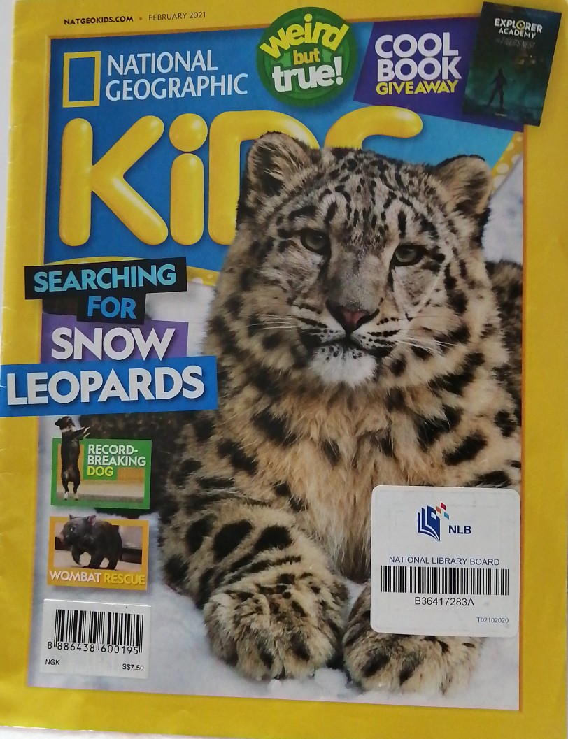 National Geographical Kids (February 2021): Searching For Snow Leopards