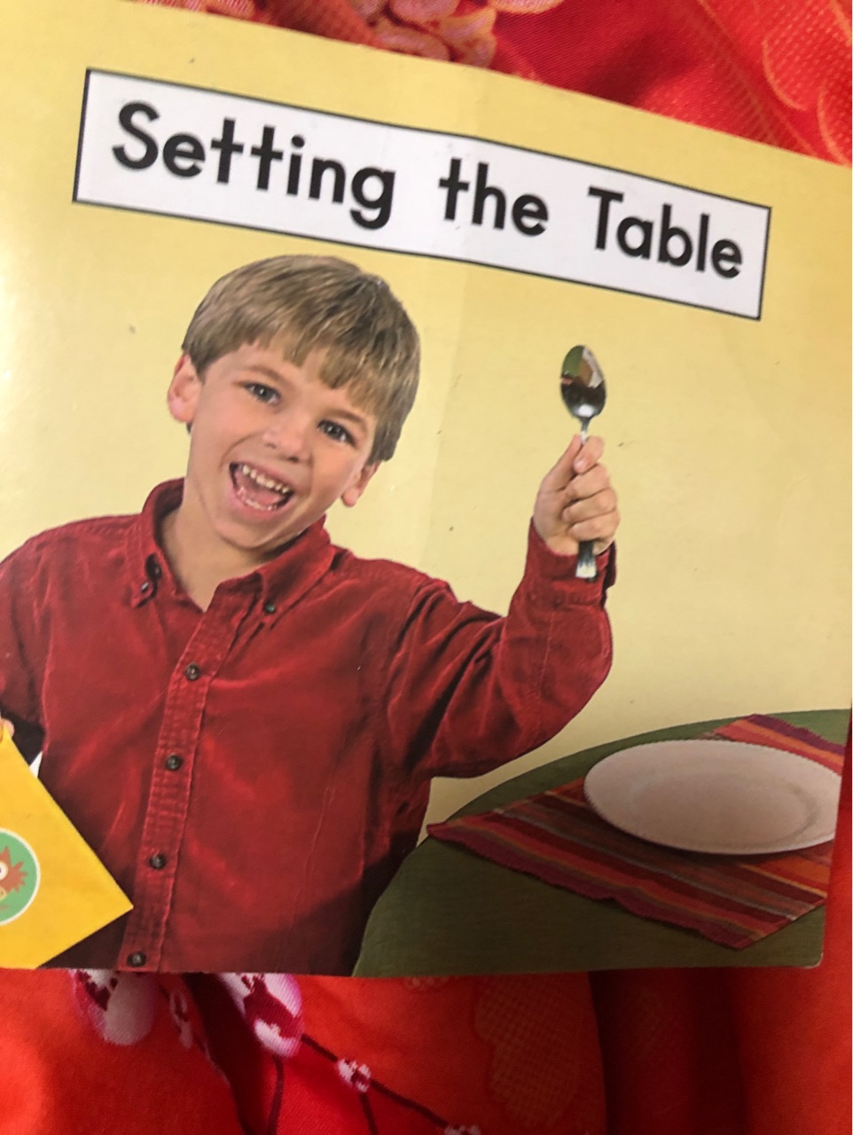 Setting the table