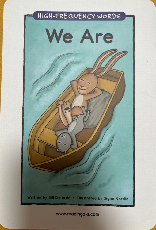 We are