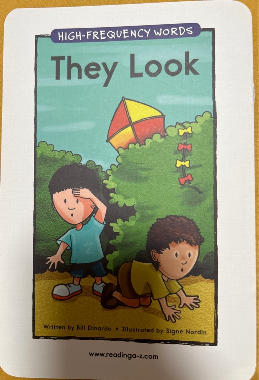 They look