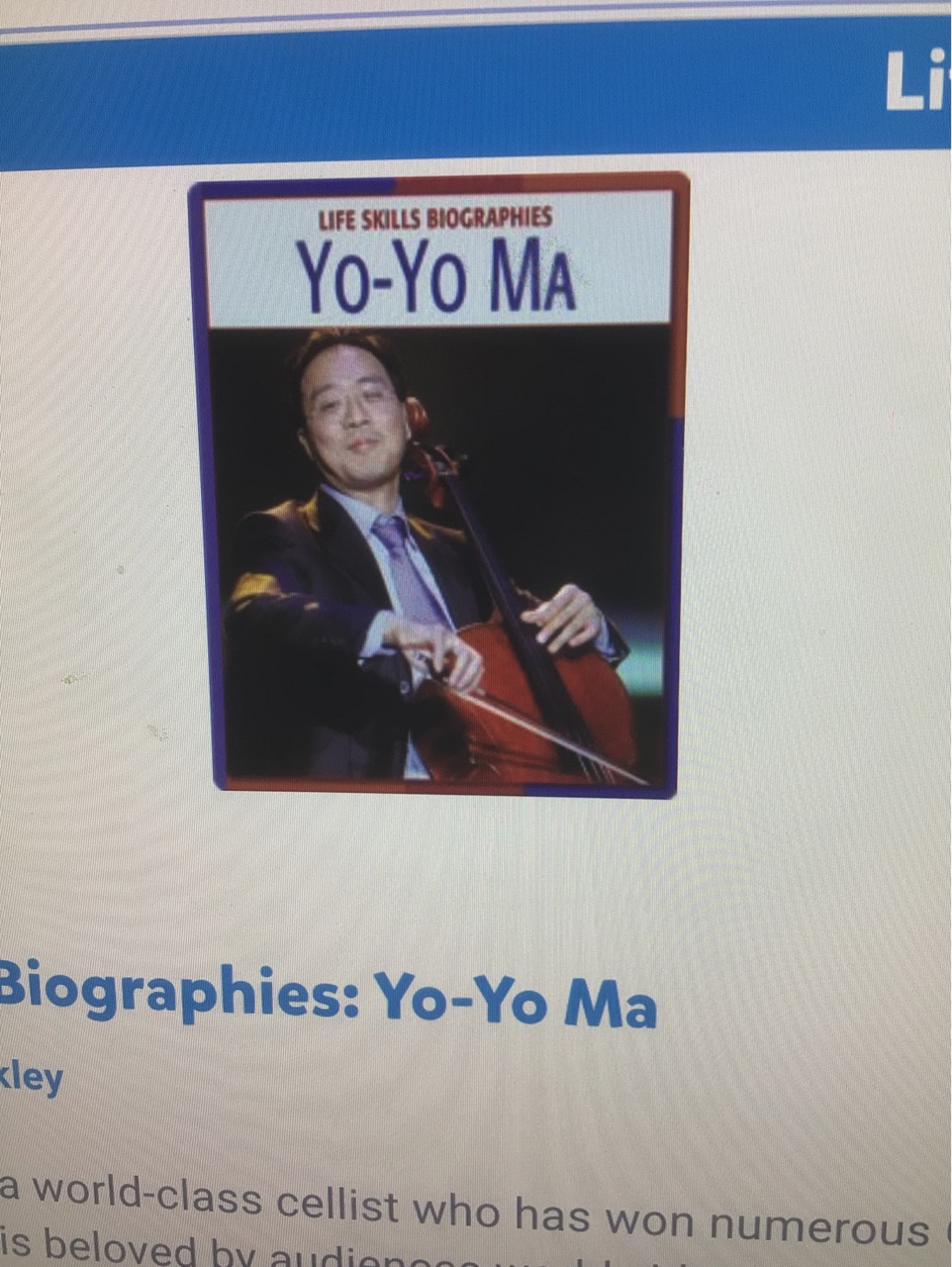 Yo-Yo Ma