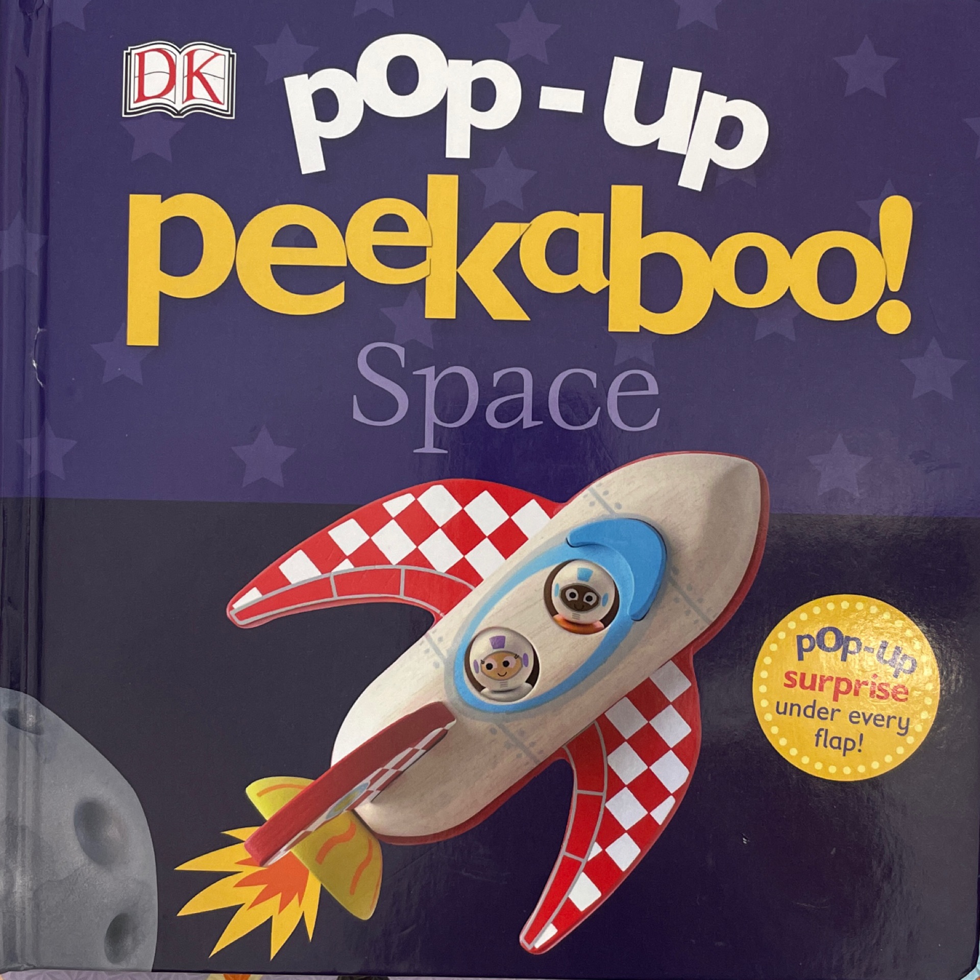 Pop up peekaboo! Space