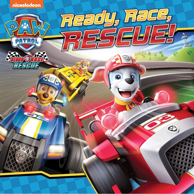 ready race rescue paw patrol book