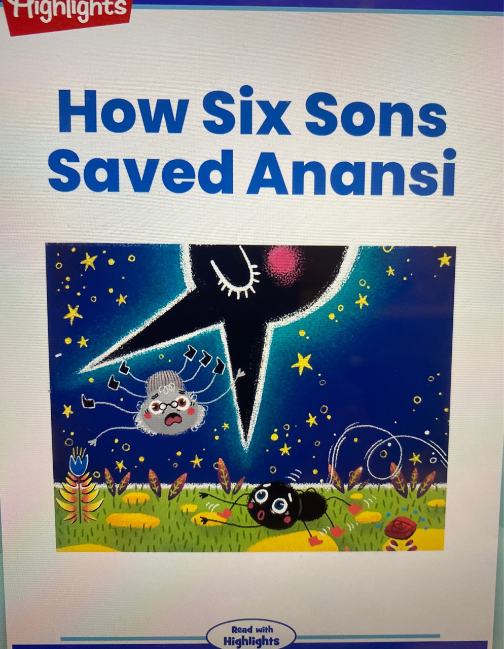 How six sons saved anansi