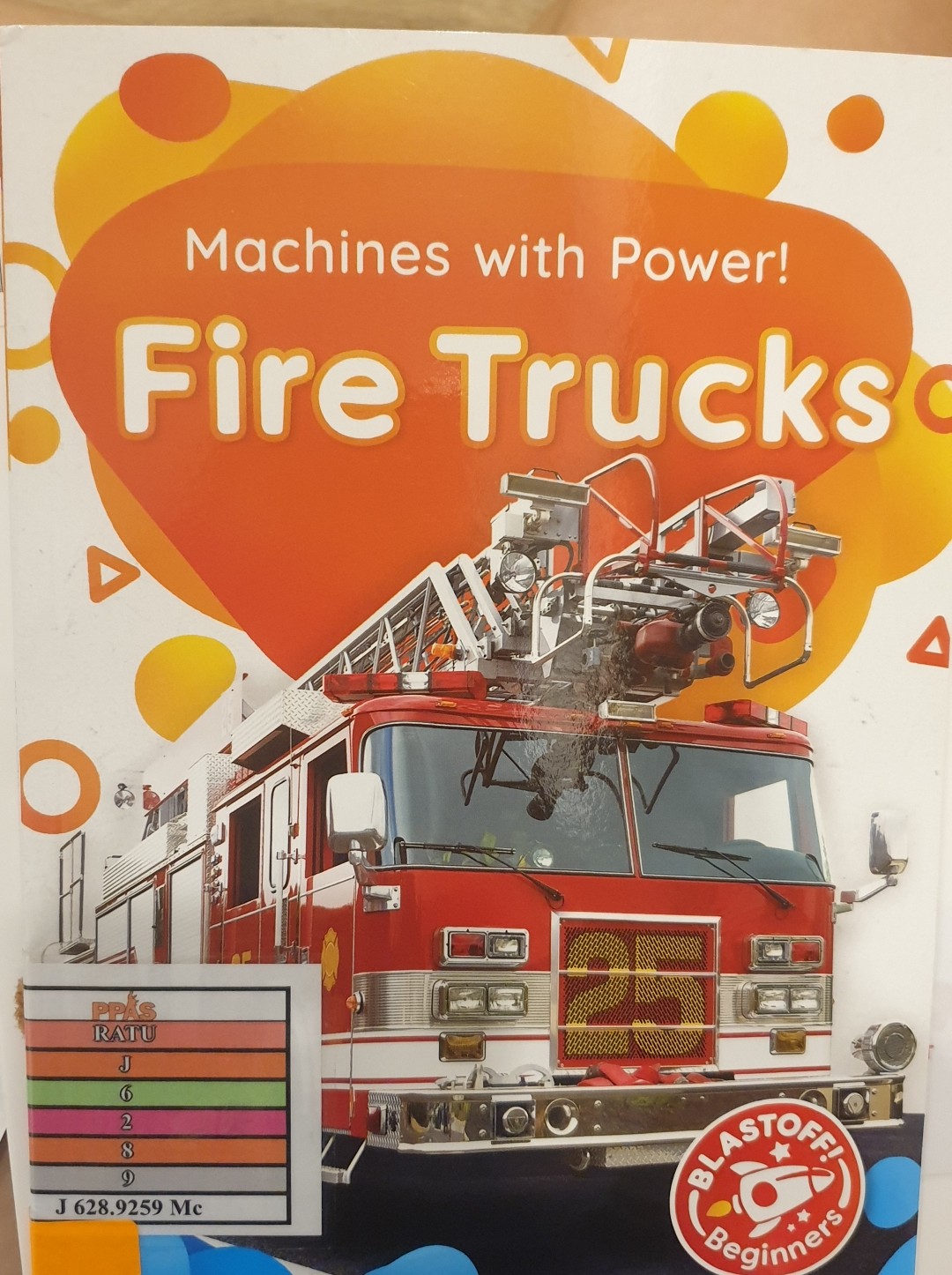 Machines with power! fire truck