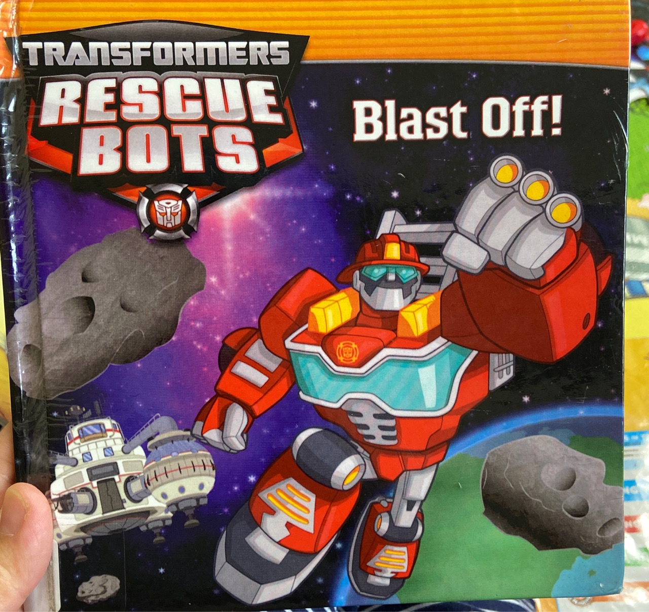 Rescue bots blast off!