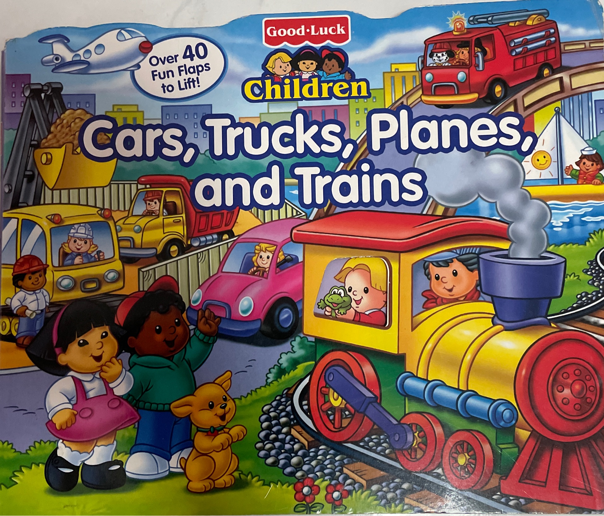 cars, truck, planes and trains