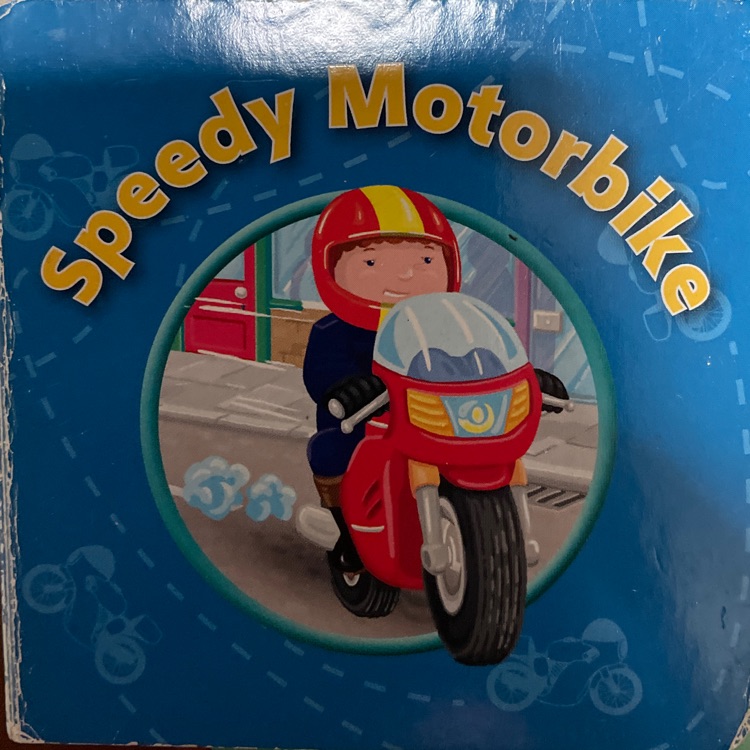 Speedy motorbike