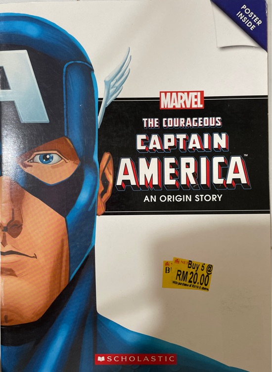 Marvel The courageous Captain America