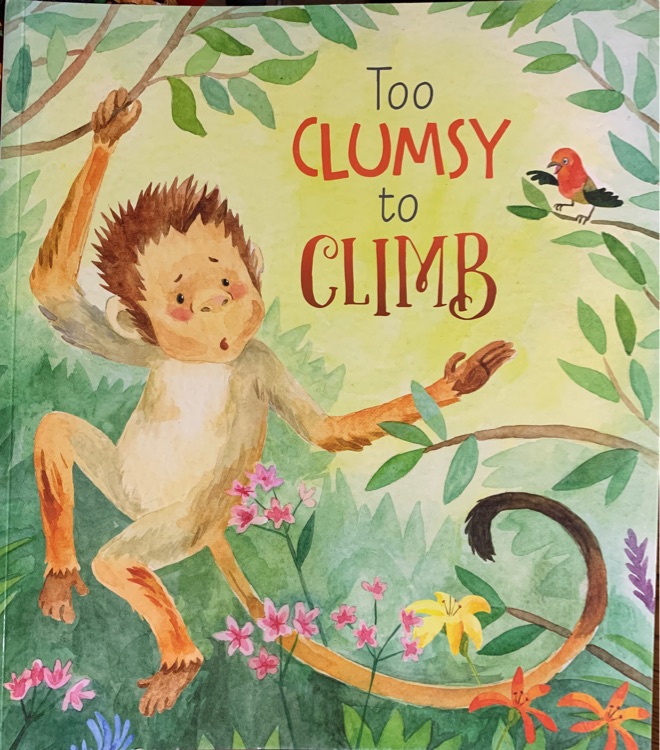 Too clumsy to climb