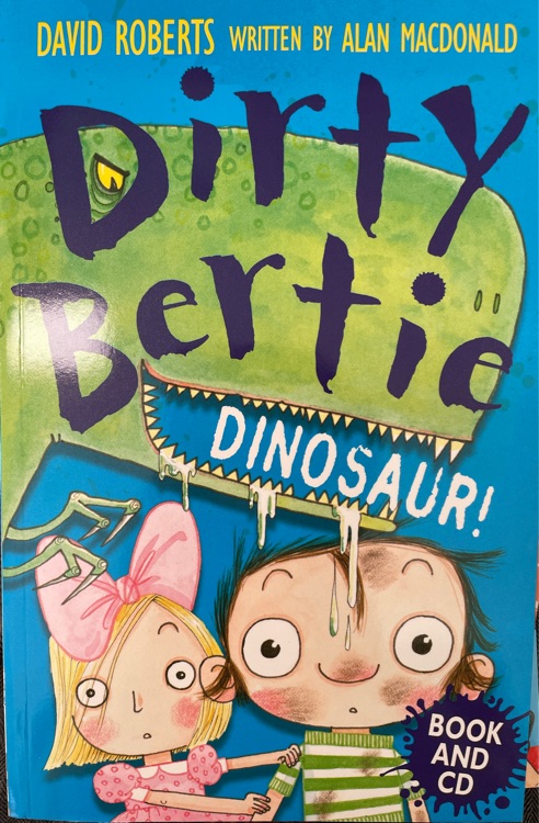 Dirty bertie dinosaur