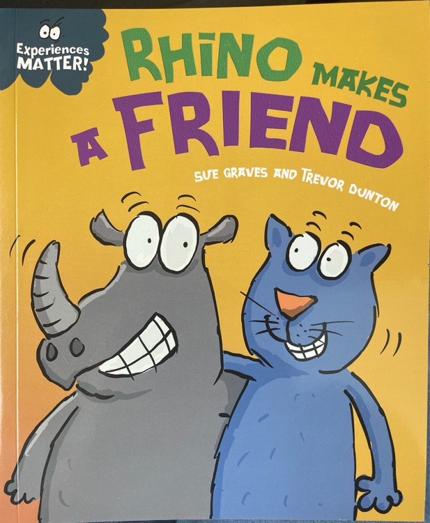 Rhino makes a friend