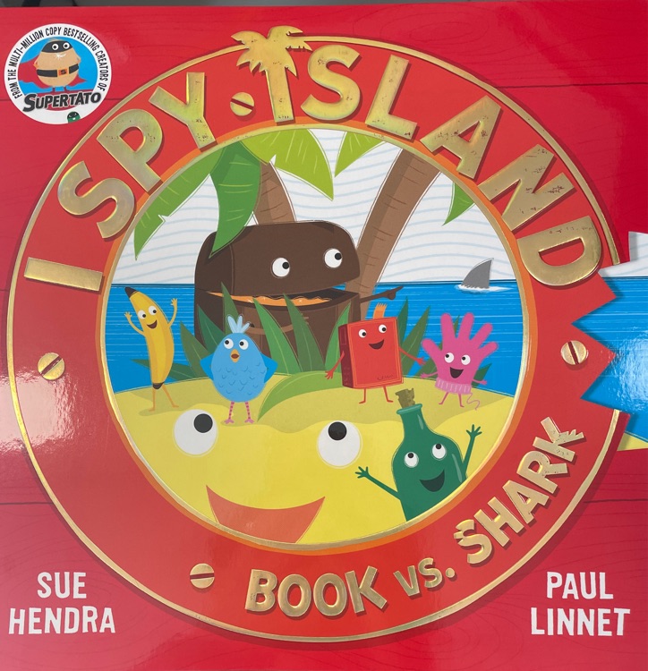 I spy island book vs. shark