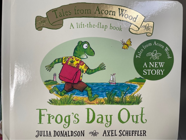 Tales from scorn wood frog's day out