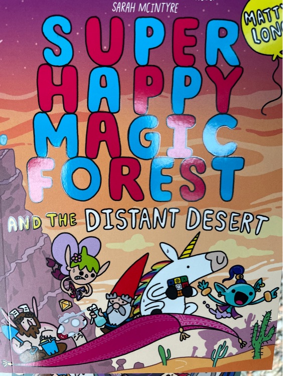 Super happy magic forest and the distant desert