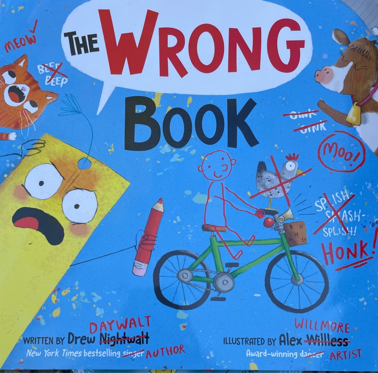 The wrong book