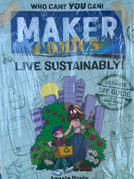 Maker comics live sustainably