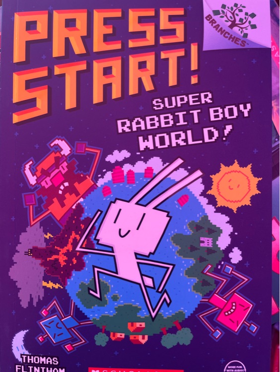 Press start super rabbit boy world