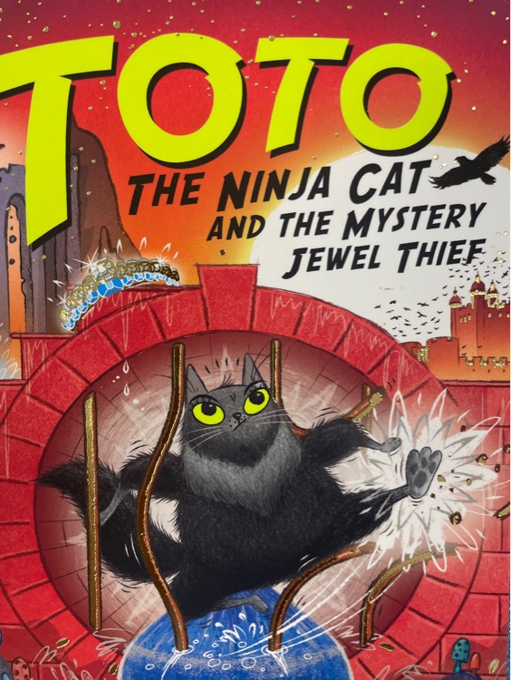Toto the ninja cat and the mystery jewel thief