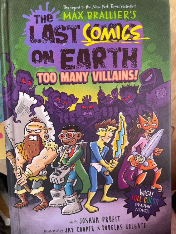 The last comics on earth too many villains