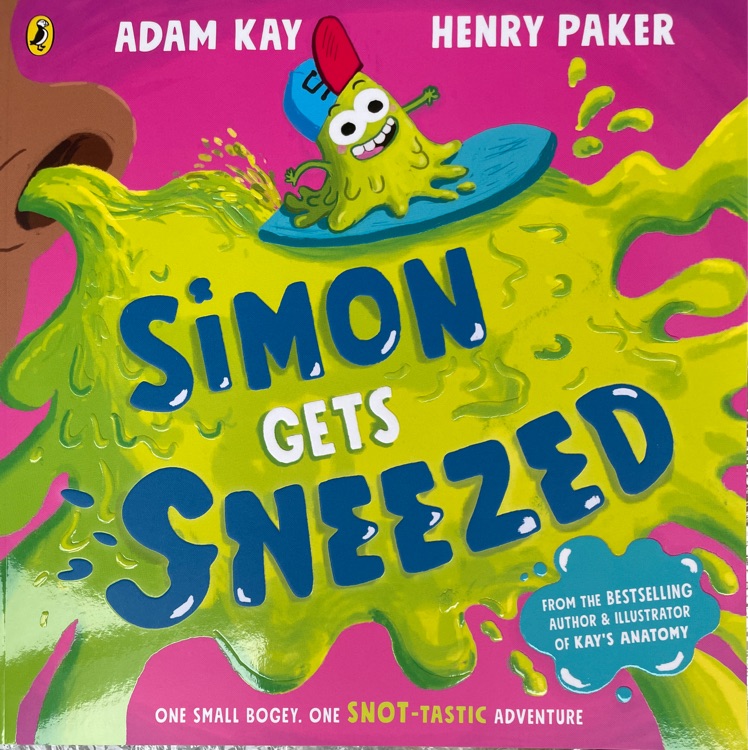 Simon gets sneezed