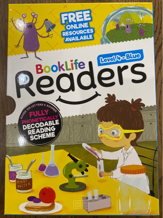 Booklife Readers  Level 4-Blue