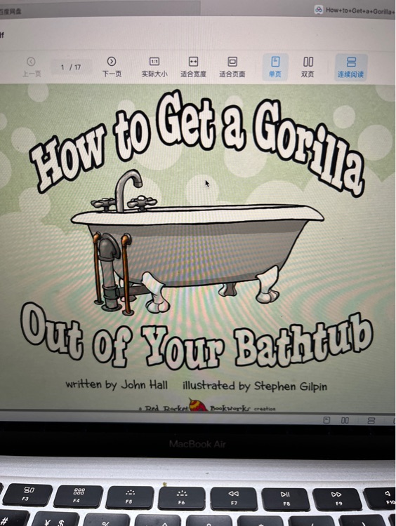 how to get a gorilla out of your bathtub