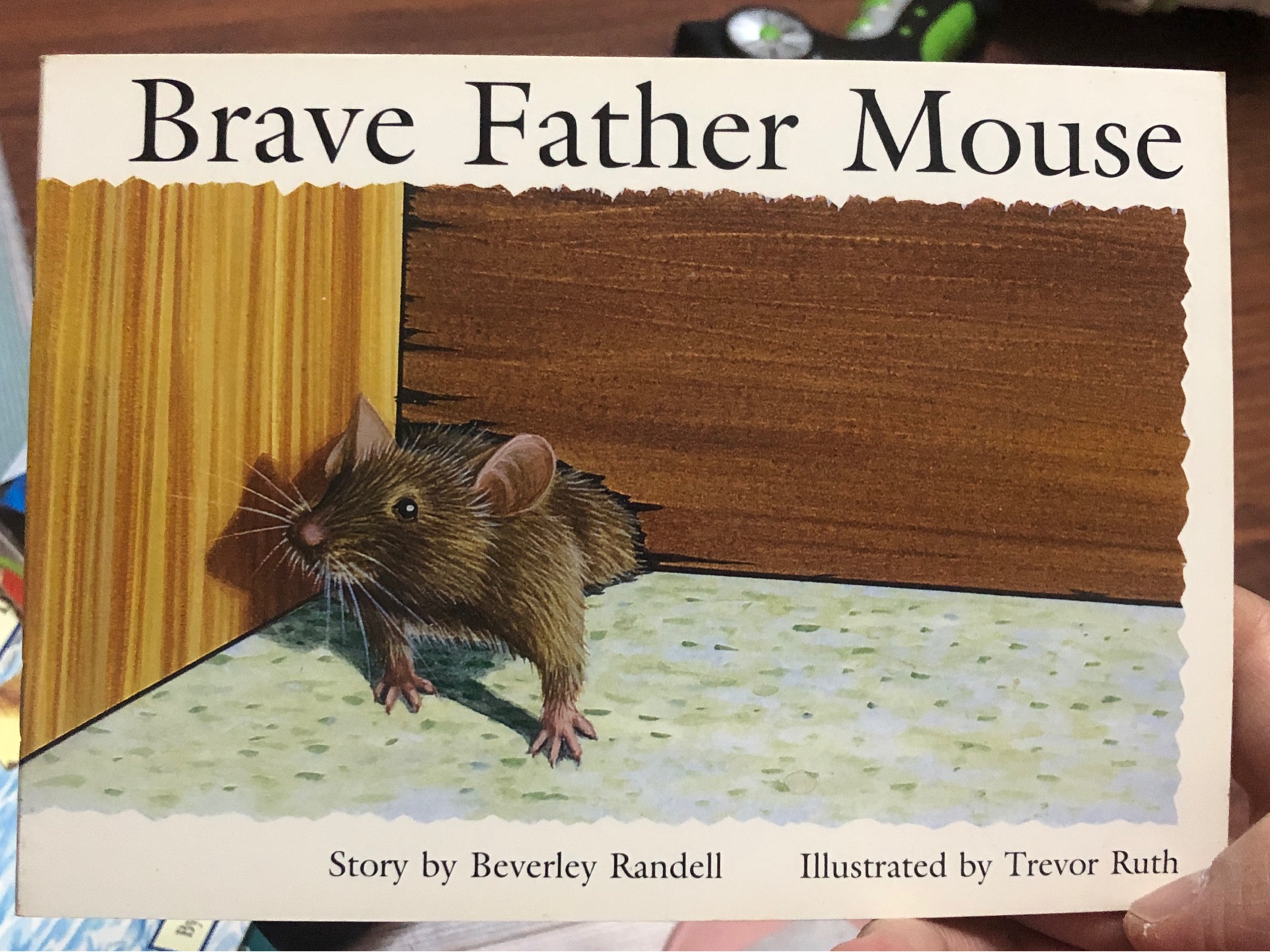 Brave father mouse