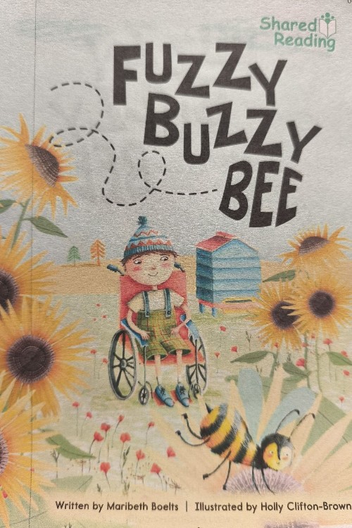 Fuzzy busy bee