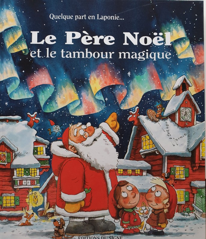 Le père Noël et le tambour magique