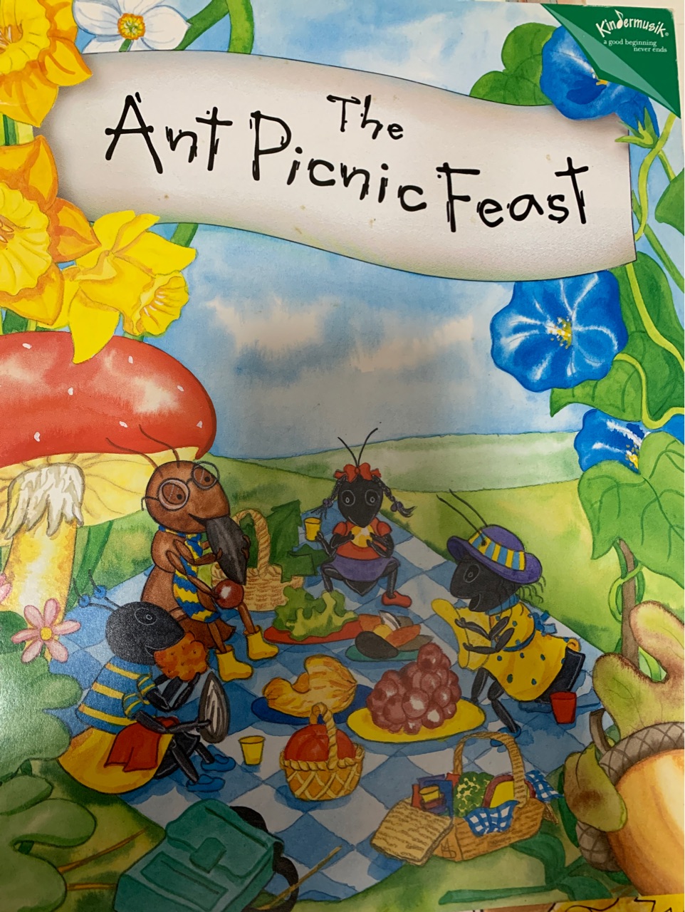 The ant picnic feast