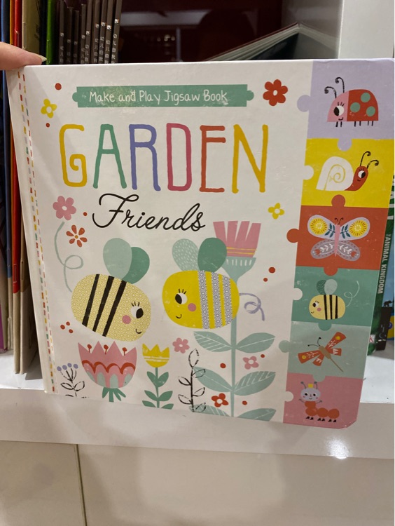 Make and Play Jigsaw Book Garden Friends