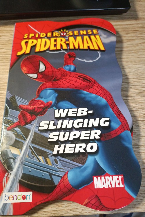 Web-slinging super hero