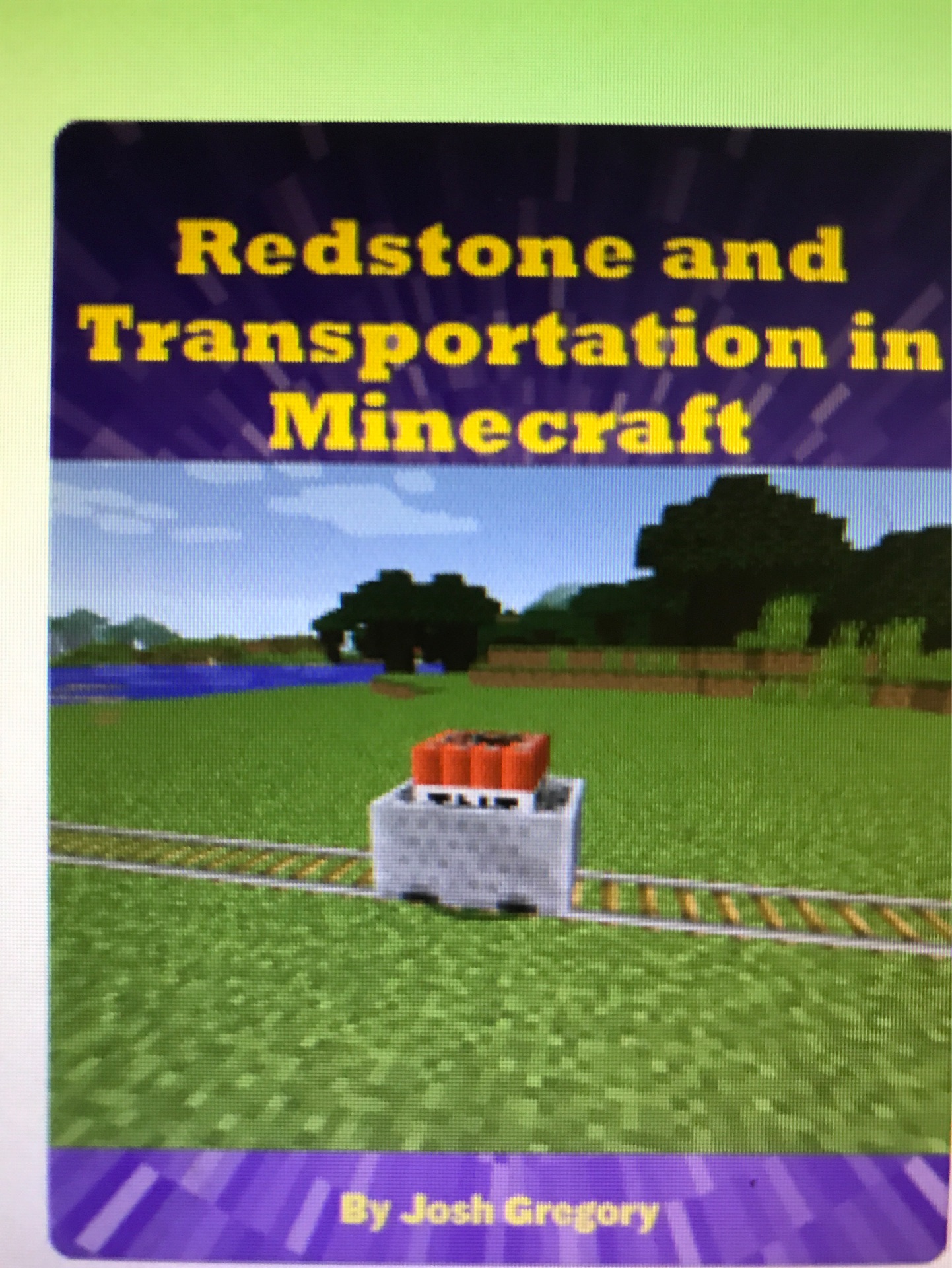 Redstone and Transportation in Minecraft