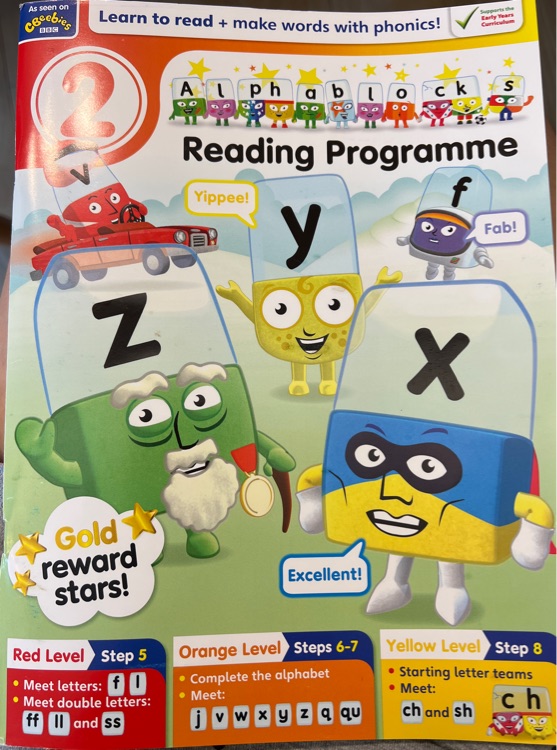 Alphablocks reading programme 2