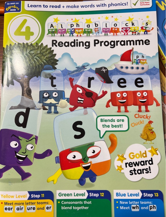 Alphablocks reading programme 4