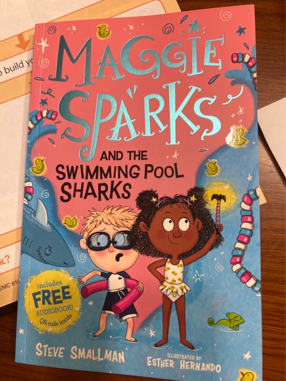 Maggie sparks and the swimmkng poool sharks