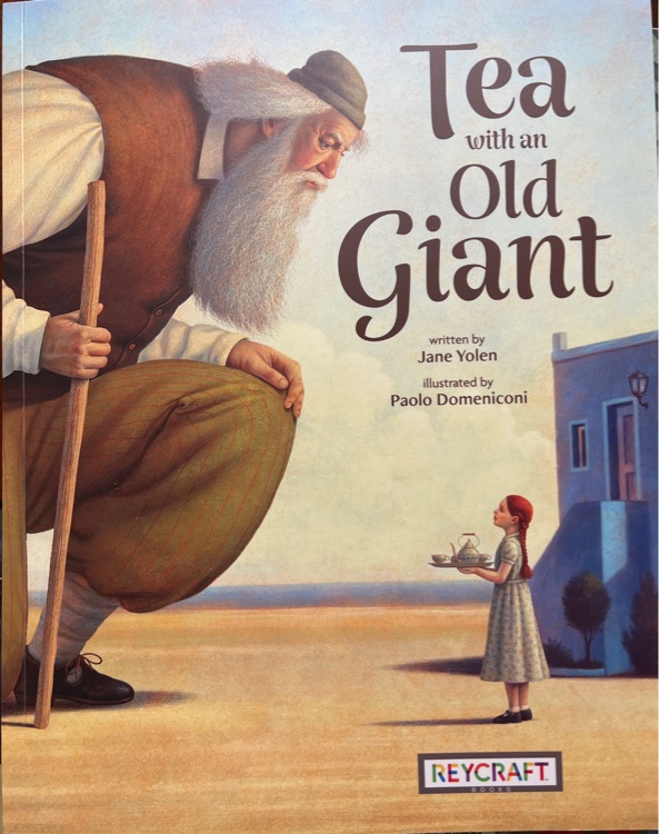 Tea with and old giant