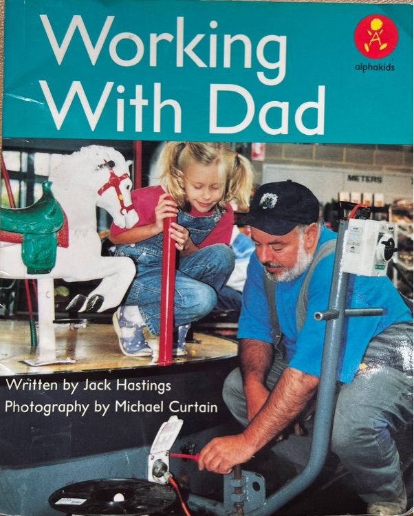 Working with dad