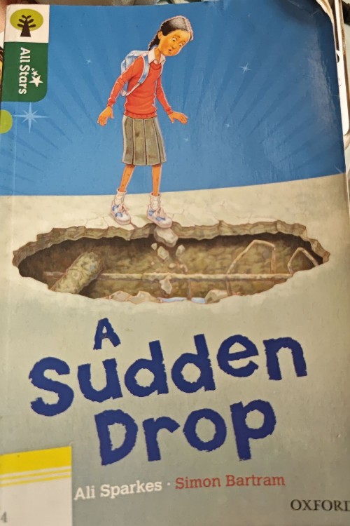 a sudden drop