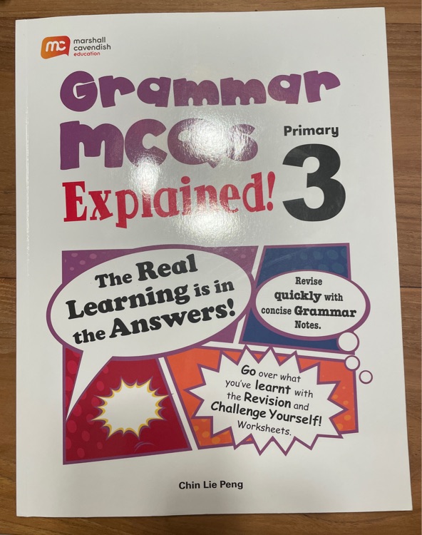 grammar MCQs explained primary 3