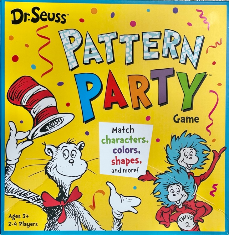 桌游 Dr.Seuss Pattern Party Game