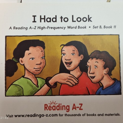 A Reading A-Z High-frequency Word Book·Set B, Book 11