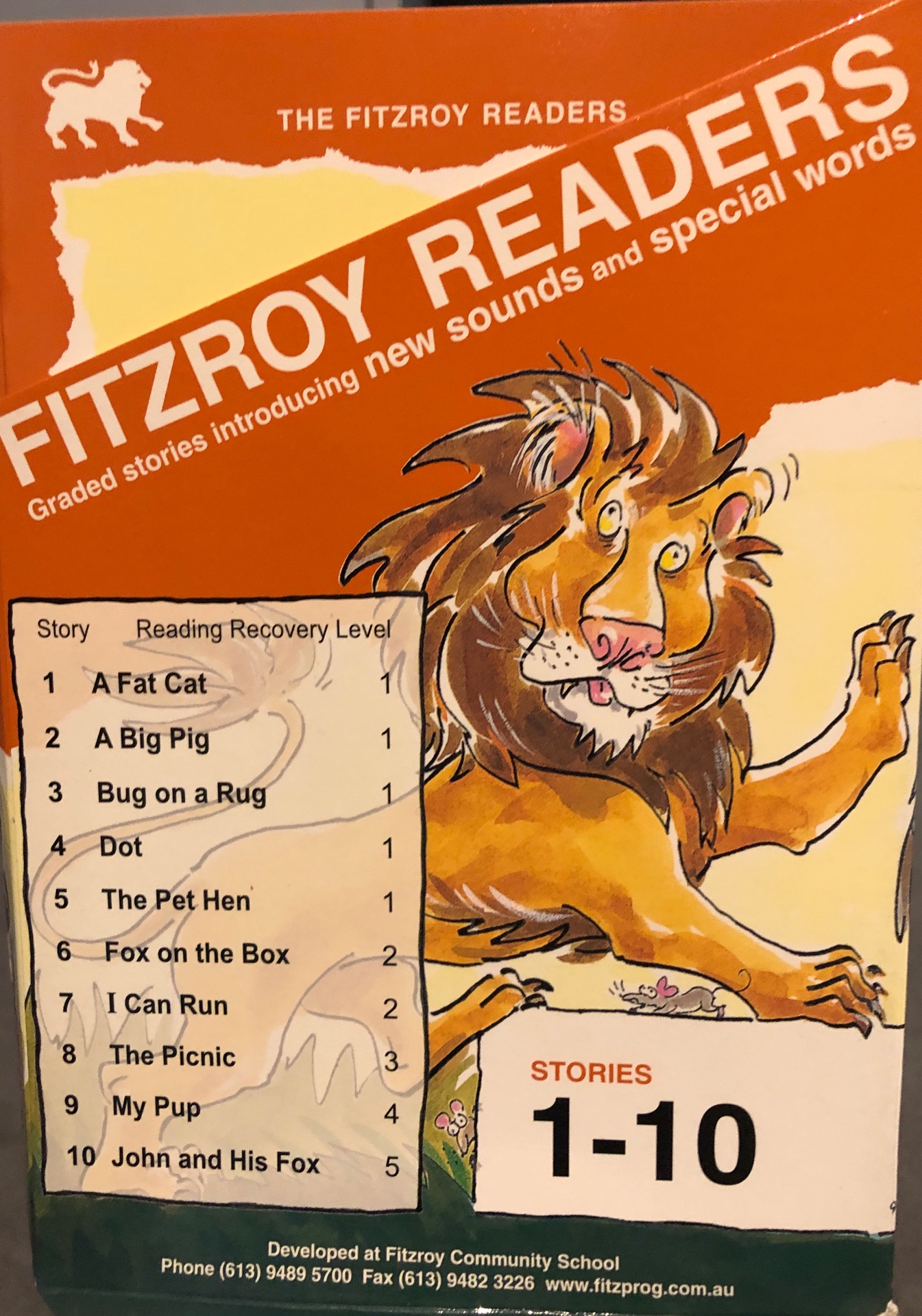 Fitzroy Readers #1-10