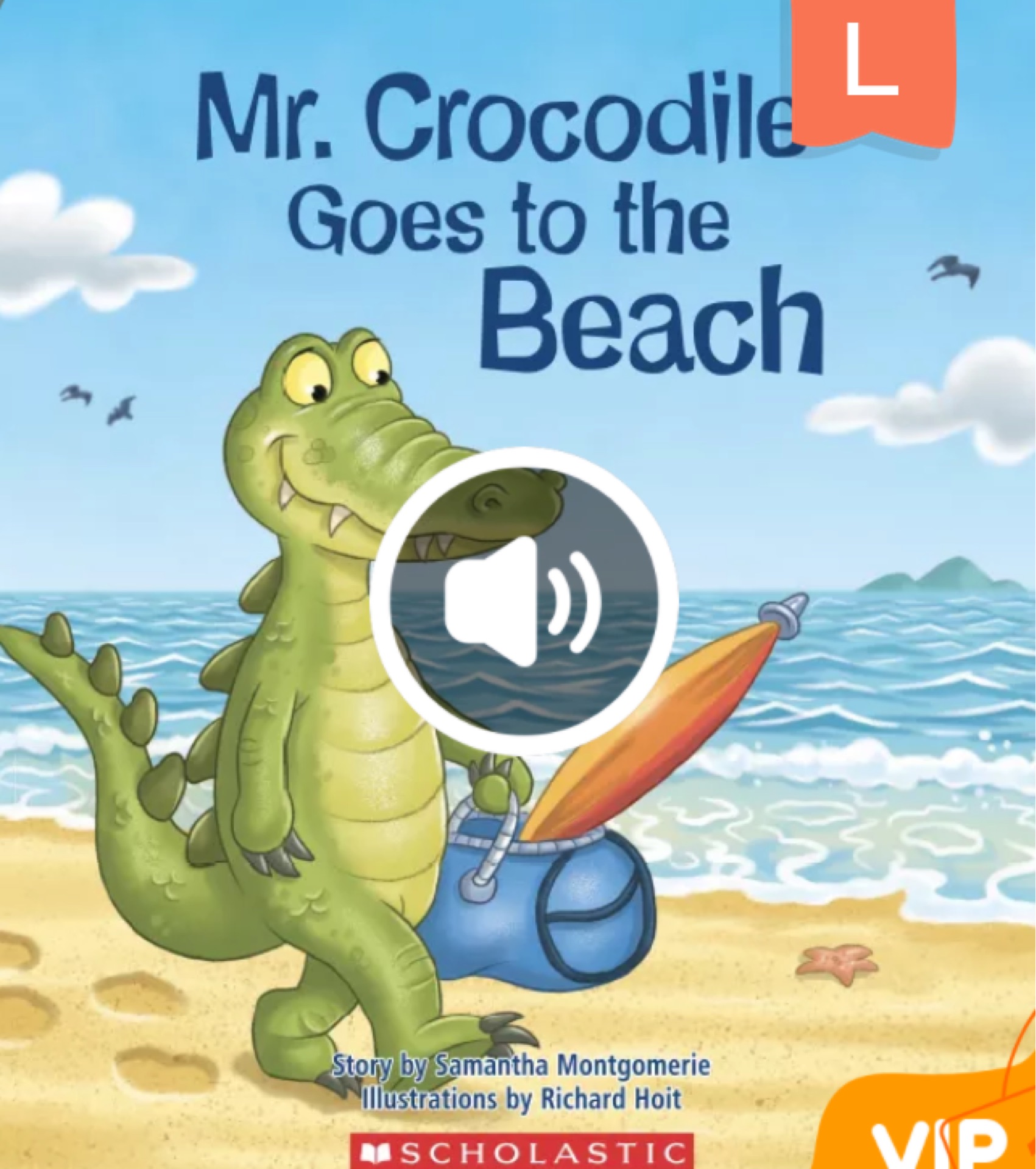 Mr. Crocodile Goes to the Beach