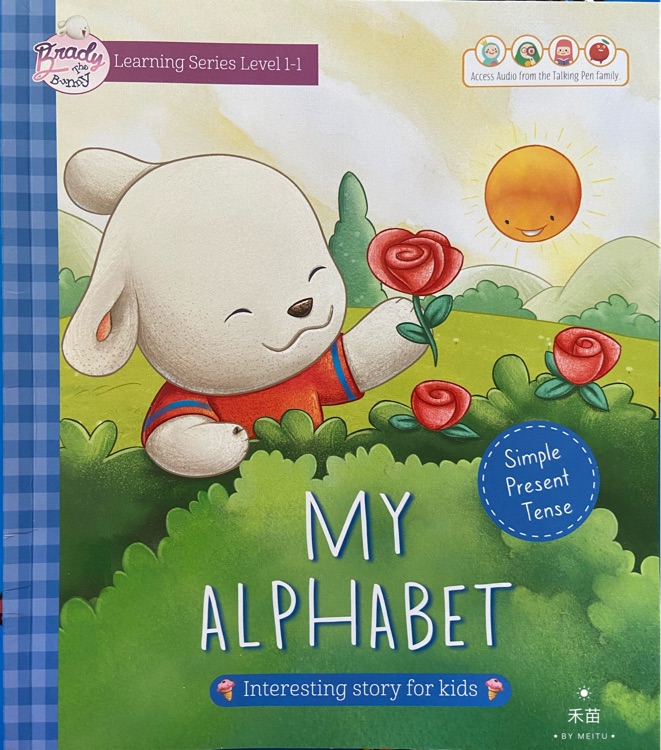 Brady the Bunny L1-1 MY ALPHABET